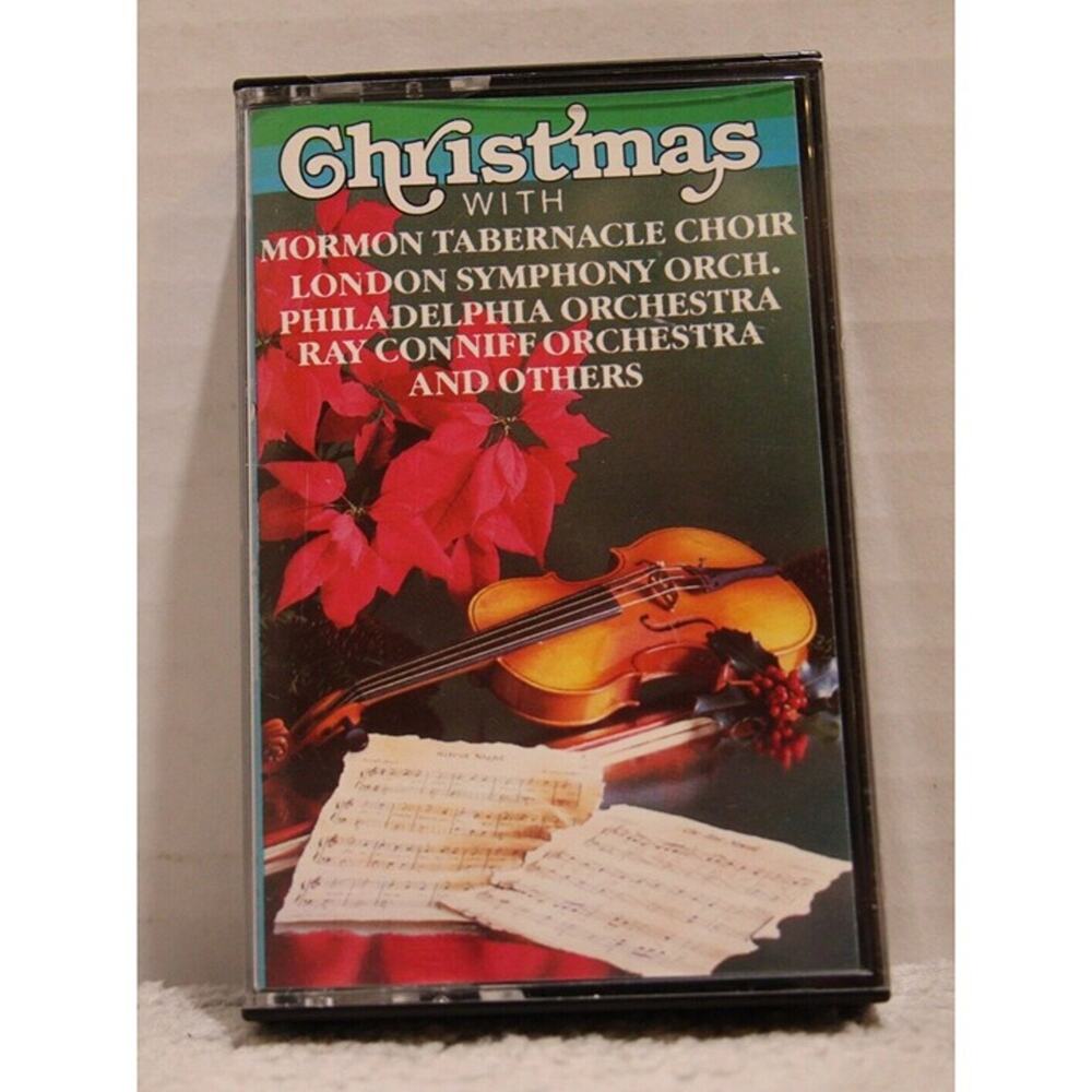 Mormon Tabernacle Choir Cassette Various Artists Christmas Music 1976 CBS